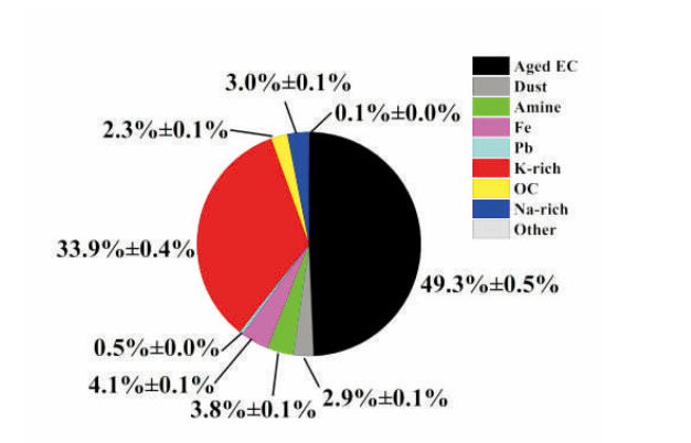  Chemical composition of cloud granule