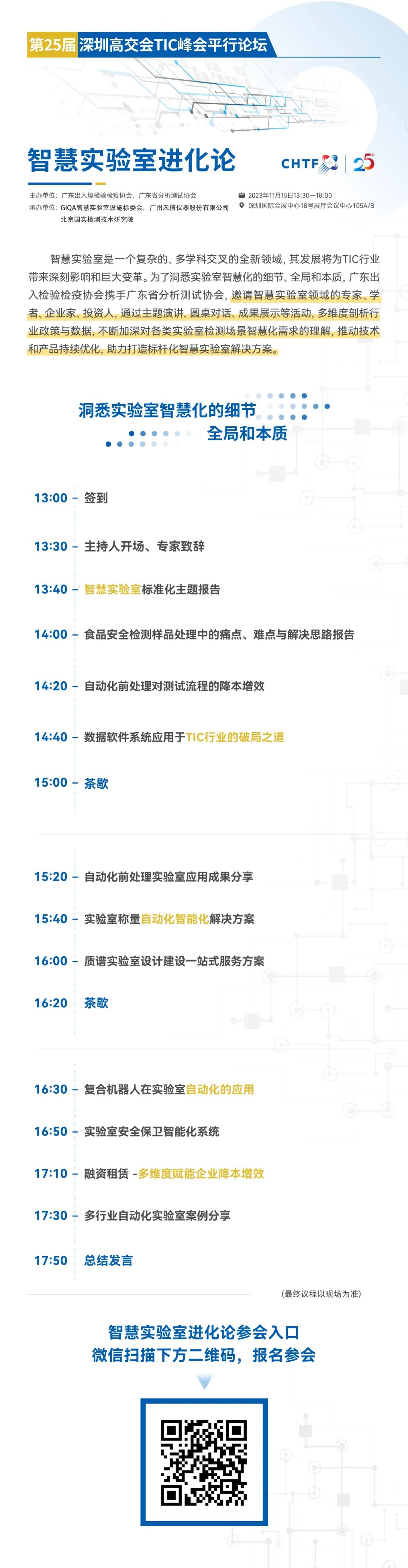 会议邀请 | 第二十五届高交会TIC峰会平行论坛